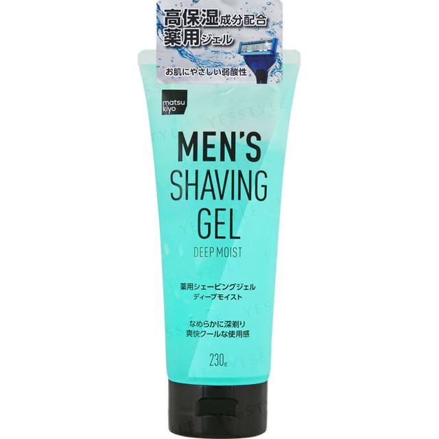 matsukiyo Men's Shaving Gel Deep Moist YesStyle