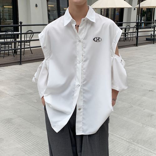 mediam Detachable sleeve shirt