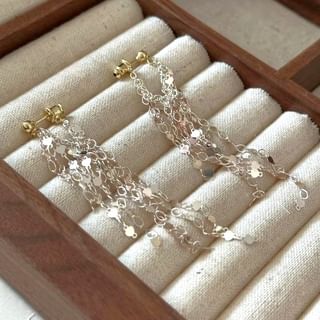 Chimerro-Sequin Fringed Earring