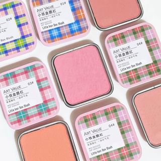 Art Value - Checkered Little Iron Box Blush - 4 Colors