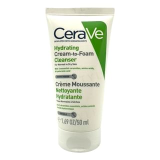 CeraVe - Hydrating Cream-To-Foam Cleanser For Normal To Dry Skin