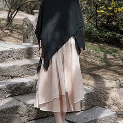 Dorine - A-Line Layered Skirt
