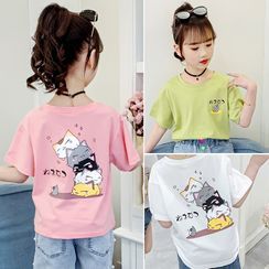 Qin Qin - Kids Short-Sleeve Printed T-Shirt Qin Qin - Kids Short-Sleeve Printed T-Shirt