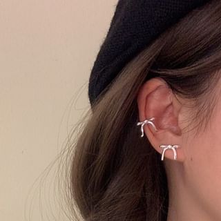 Chimerro-Bowknot Stud Earring Ear Cuff