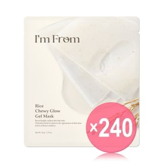 I'm from - Rice Chewy Glow Gel Mask (x240) (Bulk Box)
