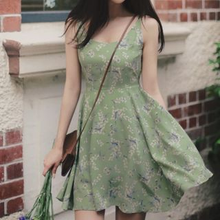 green one shoulder dress pretty little thing