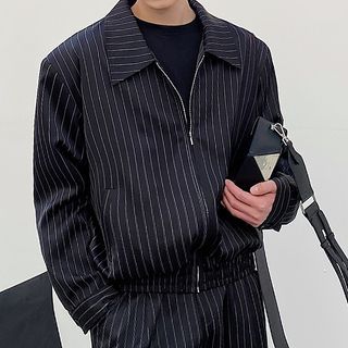 ジャケット・アウター YOKE PIN STRIPE SLEEPING SHIRT JACKET YOKE IN STRIPE SLEEPING SHIRT JACKET style.2022.5.4 | 2413