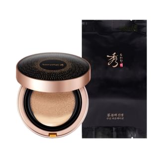 Sooryehan - Black Ginseng Cushion Foundation Set - 2 Colors