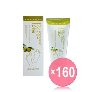 LEBELAGE - Daily Moisturizing Foot Cream - 3 Types (x160) (Bulk Box)