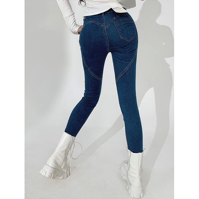 Girls Supply High-Waist Skinny Jeans YesStyle