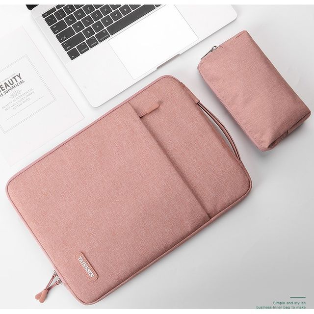 Skyglow-Plain Laptop Sleeve Accessory Bag Set various designs