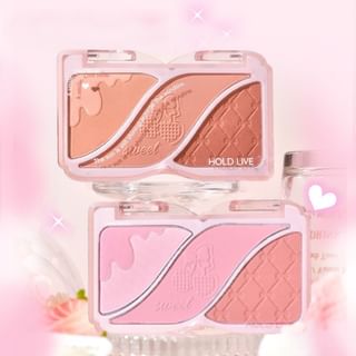 HOLD LIVE - Triple-Color Powder Blusher (3-4)