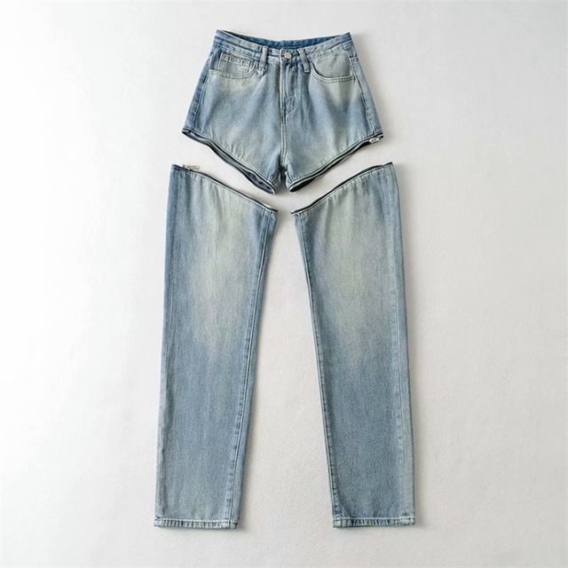 detachable jeans yesstyle