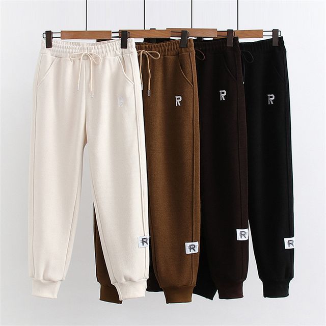 TOJI - Lettering Loose Fit Jogger Sweatpants | YesStyle