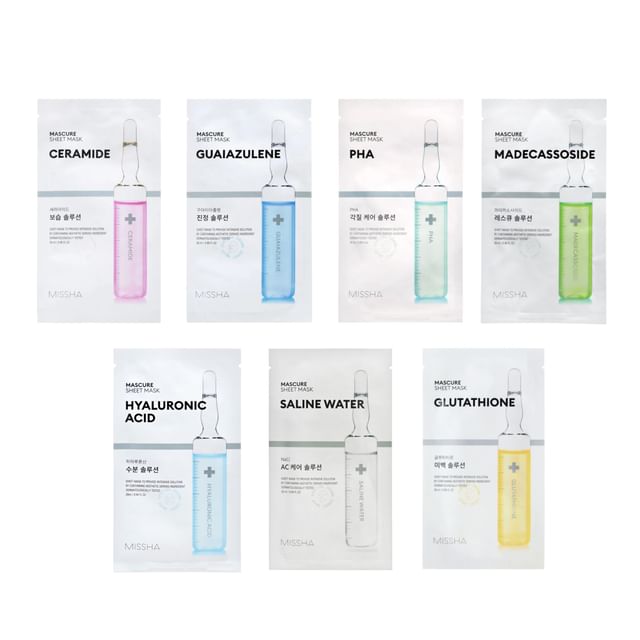 hævn Pacific genopfyldning MISSHA - Mascure Sheet Mask - 7 Types | YesStyle
