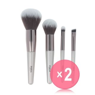 PARSA Beauty - Mini Brush Set with Storage Bag 2pcs Bundle Set