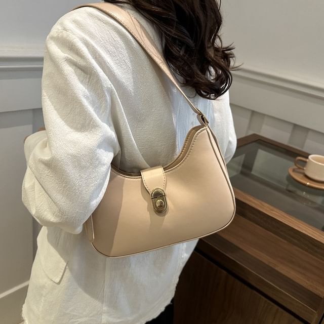 NewTown-Faux Leather Shoulder Bag