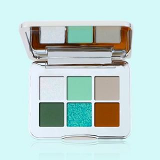 SHEDELLA - Future Tech 6 Shades Eyeshadow Palette - SpaceGreen