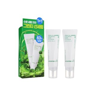 innisfree - Green Tea Hyaluronic Moist Sun Serum Special Set