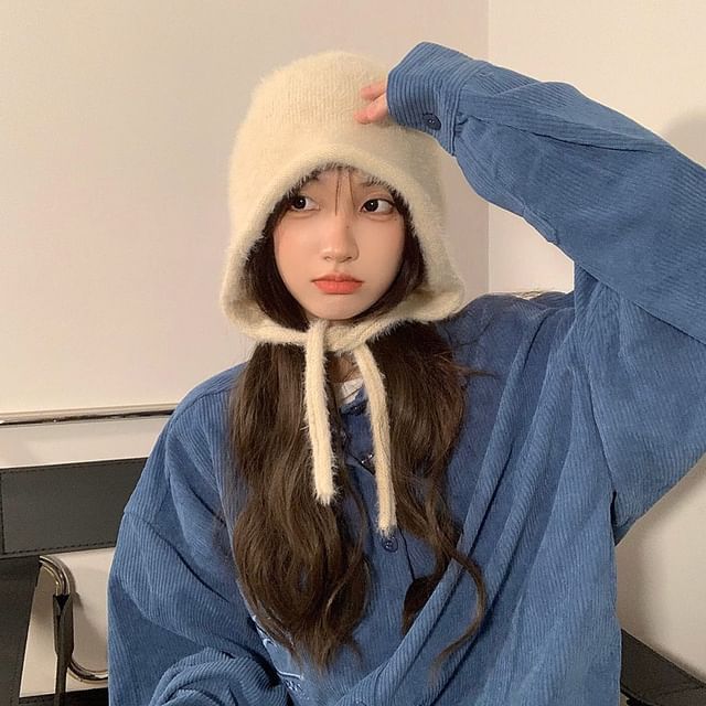 Nikifa-Plain Earflap Hat