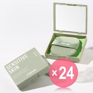 NOVO - Skin-Friendly Blotting Paper (with Mirror) / Refill (x24) (Bulk Box)