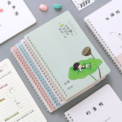 SOONERGO - Printed A5 Spring Notebook SOONERGO - Printed A5 Spring Notebook