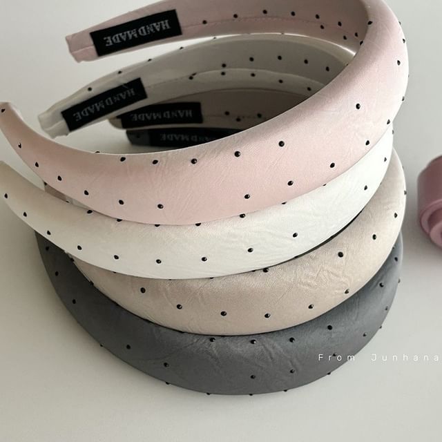 Mentosi-Polka Dot Padded Headband