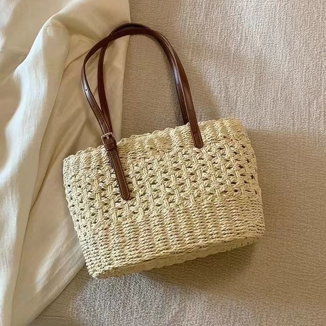 Basaran-Straw Tote Bag