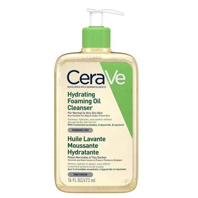 CeraVe-Hydrating Foaming Oil Cleanser