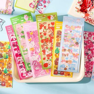 Celosia - Cartoon PVC Sticker (various designs) | YesStyle