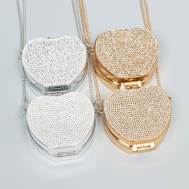 Poyol-Rhinestone Evening Bag