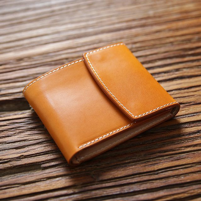 Wavecho-Genuine Leather Trifold Wallet
