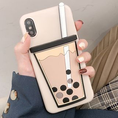 Milk Maid - 珍珠奶茶印花手机保护套 - iPhone 6 / 6 Plus / 7 / 7 Plus / 8 / 8 Plus / X/ XR / XS / XS MAX Milk Maid - 珍珠奶茶印花手机保护套 - iPhone 6 / 6 Plus / 7 / 7 Plus / 8 / 8 Plus / X/ XR / XS / XS MAX
