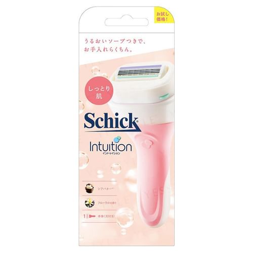 Schick Intuition レディース剃刀 10個付 楽天市場】シック イントゥイション 本体刃付き＋替刃10個 女性