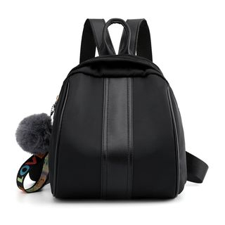 nylon zip backpack