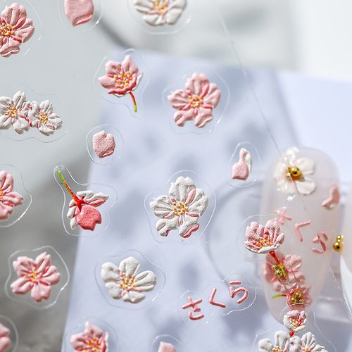 MAGICO - Cherry Blossom Nail Art Stickers