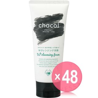 KUMANO COSME - Chacol Charcoal Enzyme Clay W Cleansing Foam (x48) (Bulk Box)