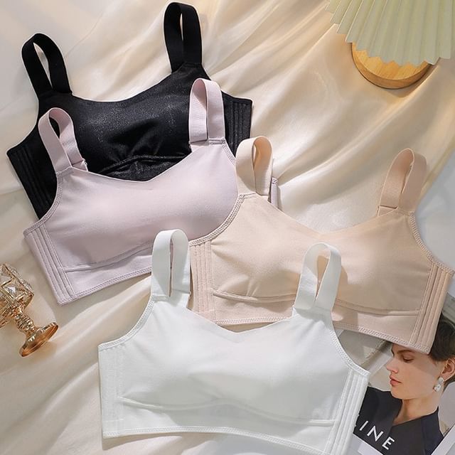 HYG Lingerie-Seamless Plain Bra