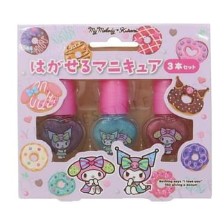 RACE - Sanrio My Melody & Kuromi Peel-off Nail Polish Set