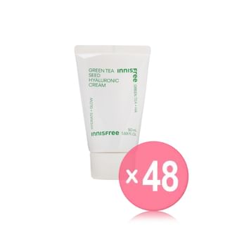 innisfree - Green Tea Seed Hyaluronic Cream Tube (x48) (Bulk Box)