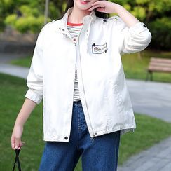 YICON - Stand-Collar Zip-Up Jacket YICON - Stand-Collar Zip-Up Jacket