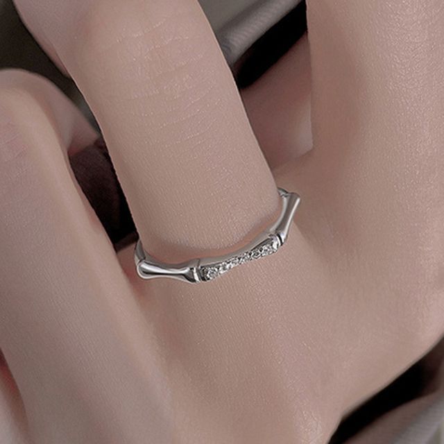 Chimerro-Rhinestone Metal Ring