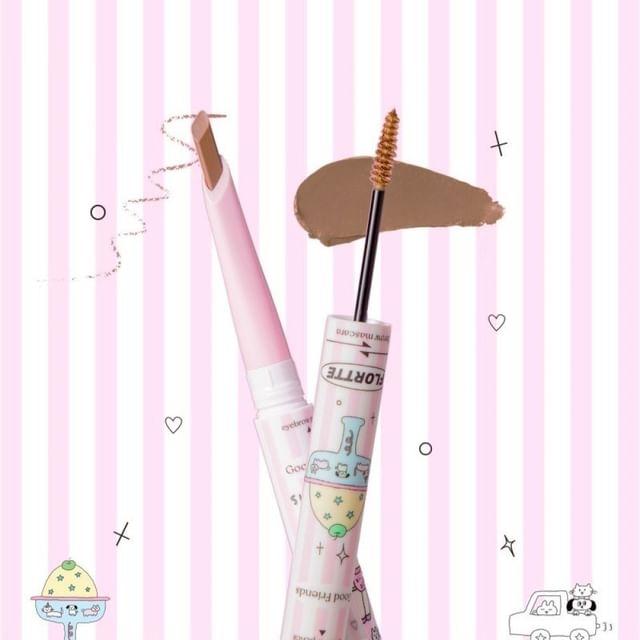 FLORTTE-Mascara à sourcils 2-en-1 fixateur édition Special 4-6