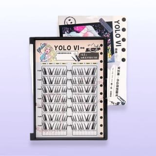 YOLO YYX - Heroine Camellia Series Individual Bushy False Eyelashes - 2 Types