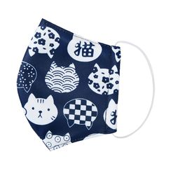 Miumi - 手工製跣水可洗布口罩套(7-16歲) - 小貓咪 Miumi - 手工製跣水可洗布口罩套(7-16歲) - 小貓咪