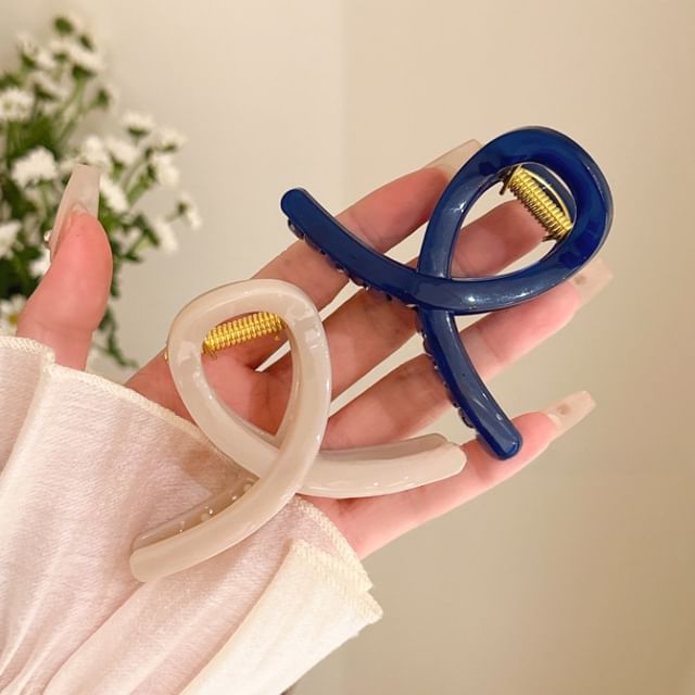 Wandoli-Plain Acrylic Hair Claw