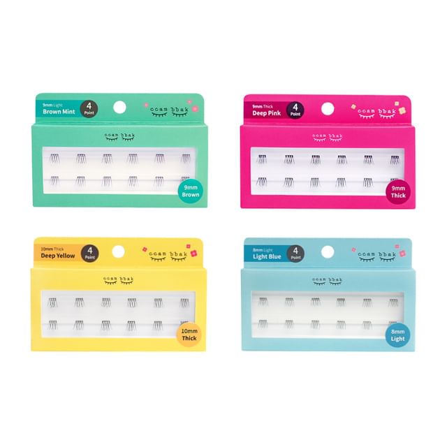 ccam bbak-Original Eyelash 4 Points - 9 Types