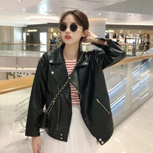 Leather jacket deals women 2019