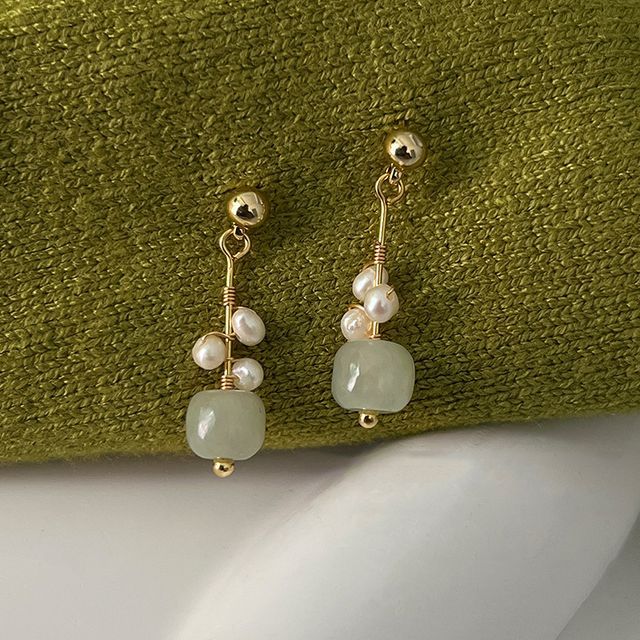 Forainer-Bead Drop Earring