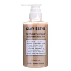 CLAY ESTHE - Fortifying Hair Mask Deep Breath: Gold Clay
